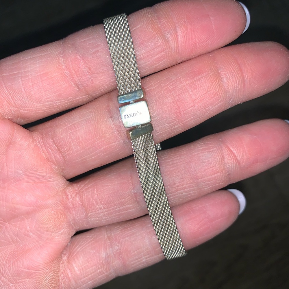 Mesh pandora bracelet medium